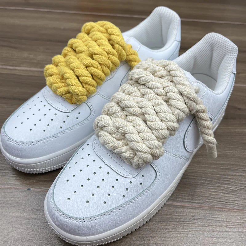 Vintage Tejidos x2 Pares – Lino y Algodón para Zapatillas