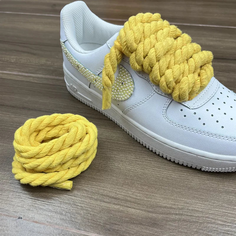 Vintage Tejidos x2 Pares – Lino y Algodón para Zapatillas
