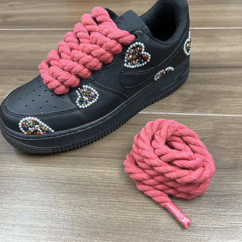 Vintage Tejidos x2 Pares – Lino y Algodón para Zapatillas
