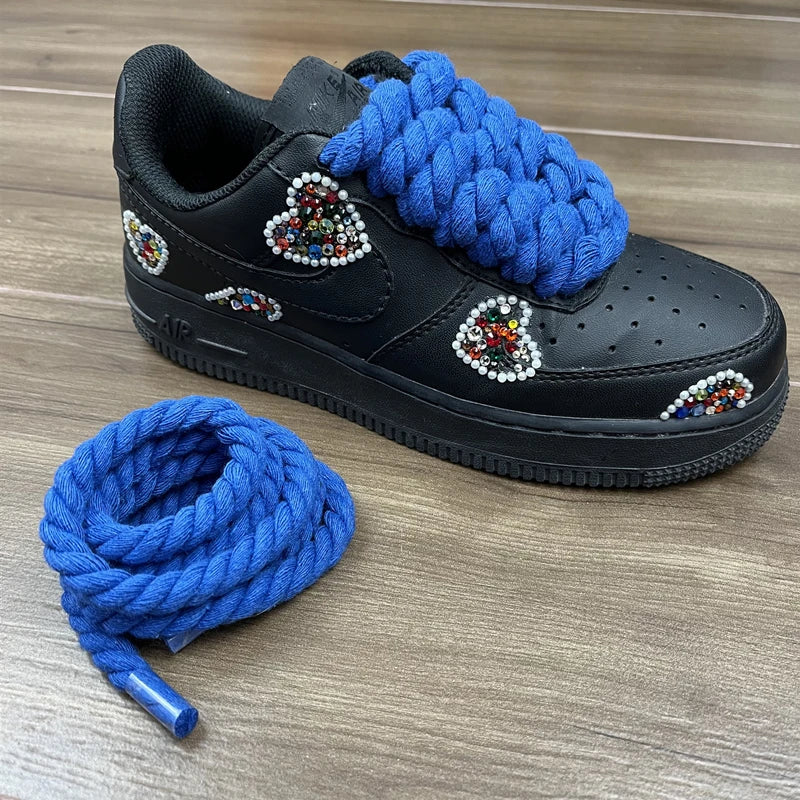 Vintage Tejidos x2 Pares – Lino y Algodón para Zapatillas