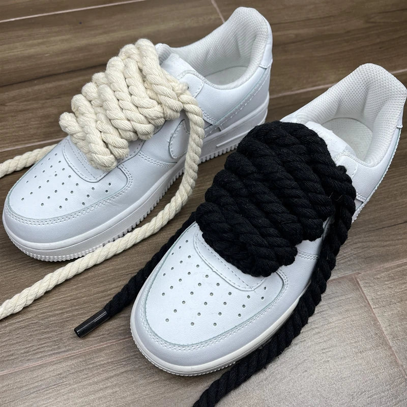 Vintage Tejidos x2 Pares – Lino y Algodón para Zapatillas