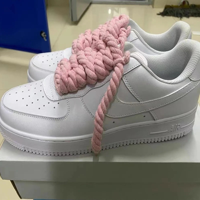 Vintage Tejidos x2 Pares – Lino y Algodón para Zapatillas
