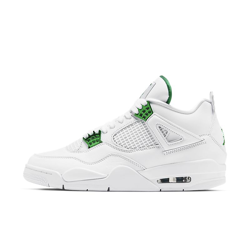 JORDAN 4 METALLIC GREEN