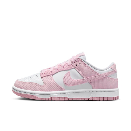 NIKE DUNK LOW PINK CORDUROY