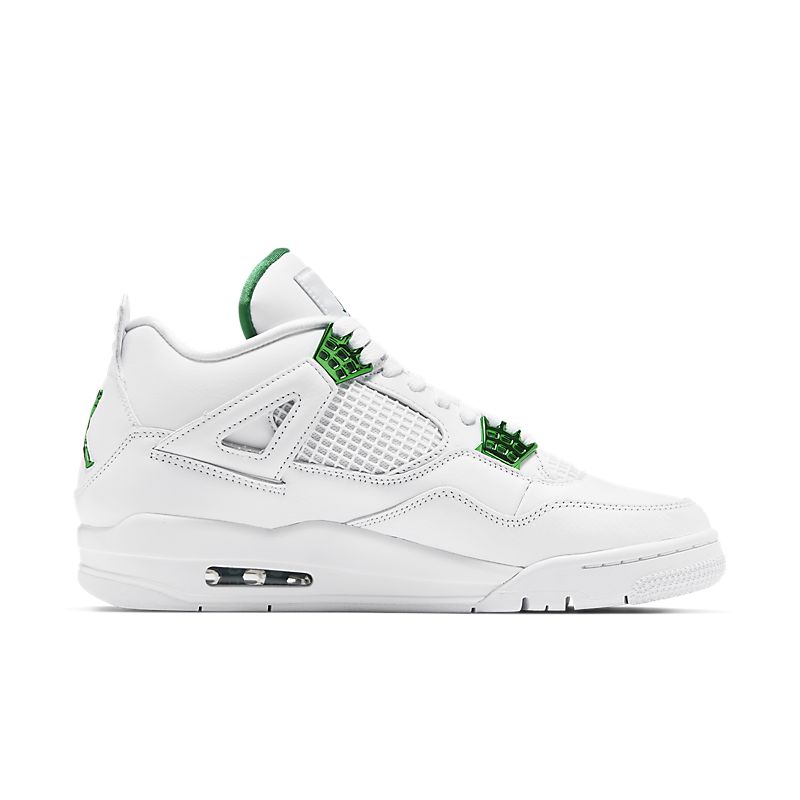 JORDAN 4 METALLIC GREEN