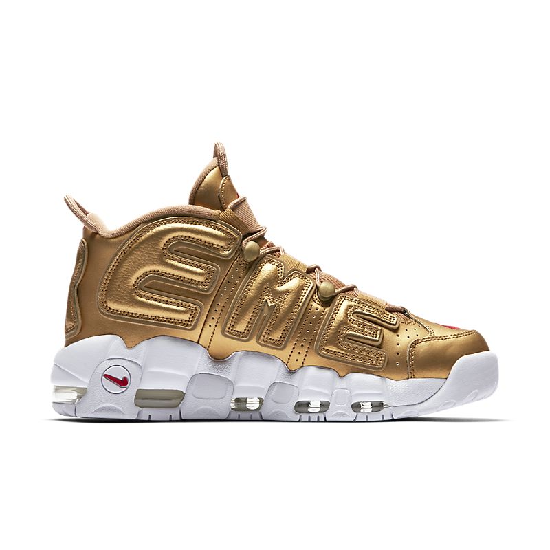 NIKE AIR UPTEMPO SUPREME GOLD