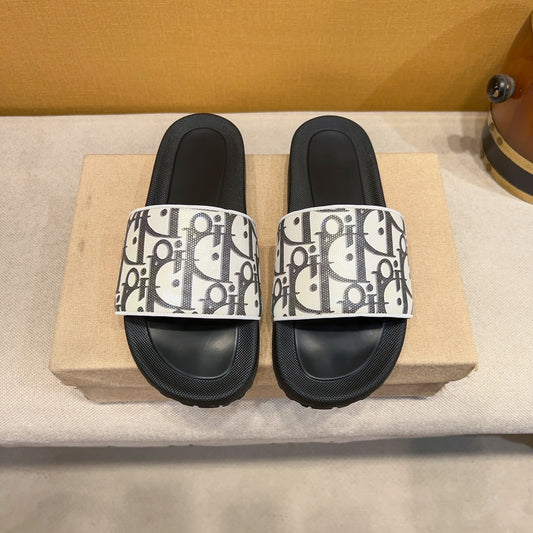 White and Black Dior Canvas