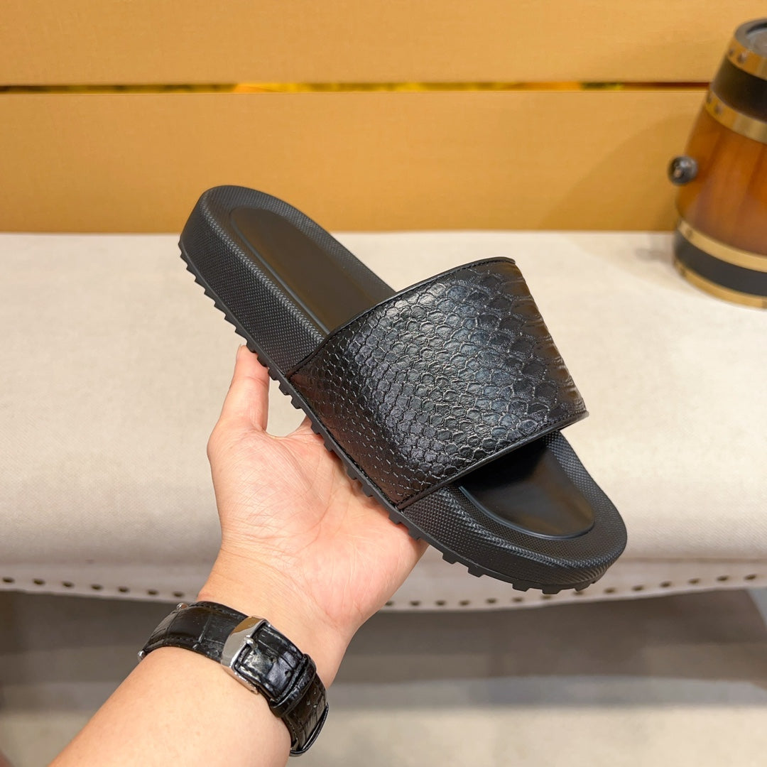 Black Faux Python