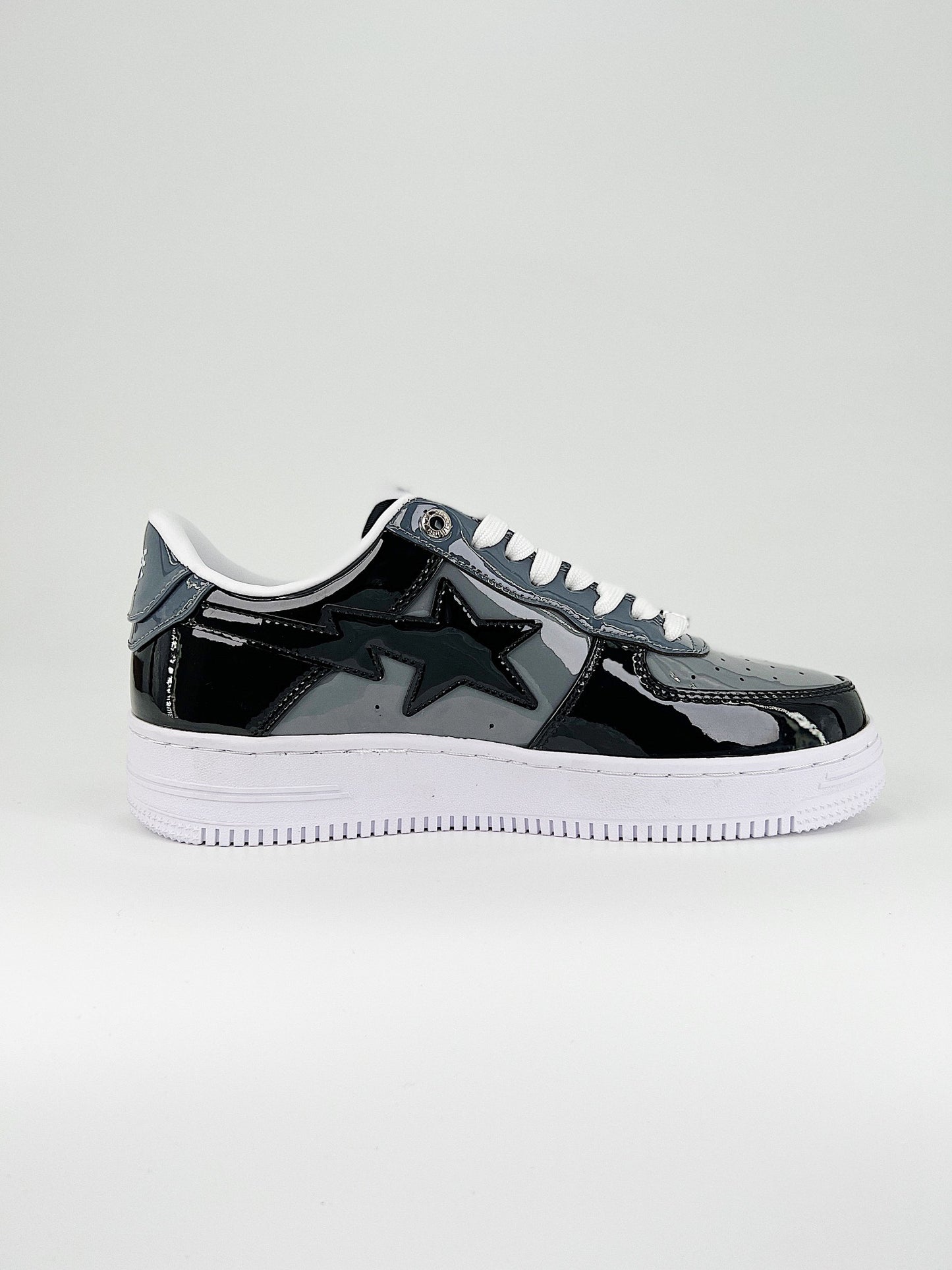 BAPE STA LOW GREY BLACK