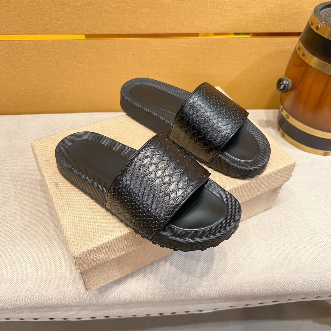 Black Faux Python