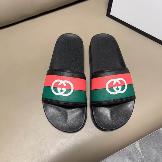 Gucci Pursuit Slide Interlocking G Web