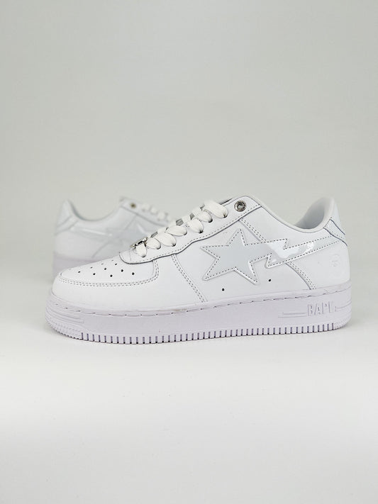 BAPE STA LOW FULL WHITE