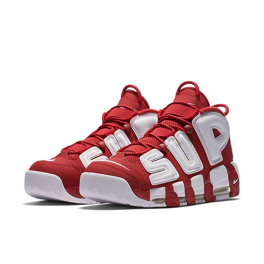 NIKE AIR UPTEMPO SUPREME RED