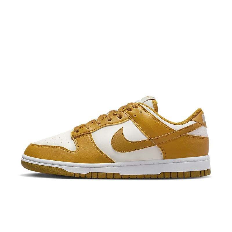 NIKE DUNK LOW PHANTOM GOLD SUEDE