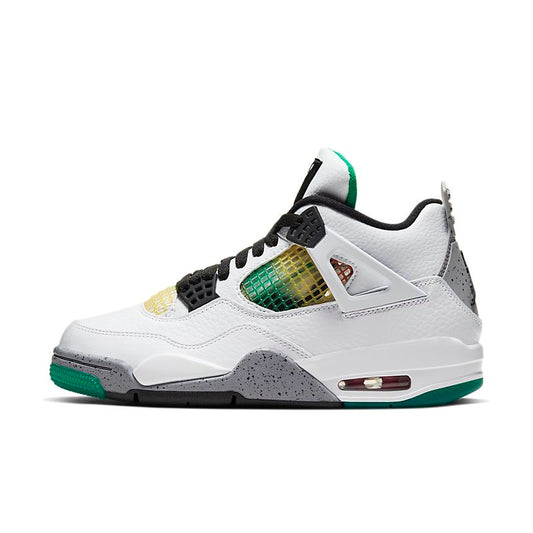 JORDAN 4 RASTA GREEN