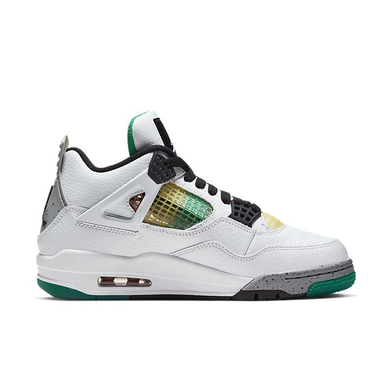 JORDAN 4 RASTA GREEN