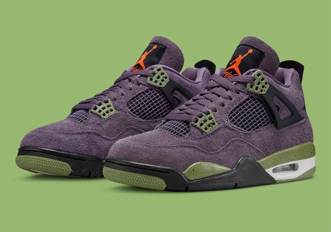 JORDAN 4 HOT LAVA CANYON PURPLE